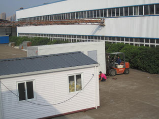 中国 折り畳み式の  小さいモジュラー プレハブのモービル ハウス/プレハブの緑のモービル ハウス サプライヤー