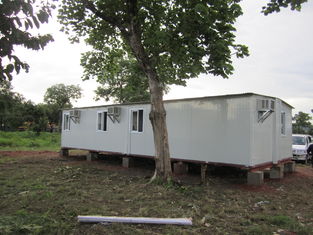 中国 家族の避難所、一時的な避難所のための白い/黄色の携帯用緊急の避難所 サプライヤー